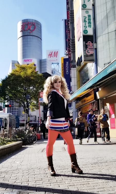 When I was in Tokyo in October for Halloween, I dressed as Ann and got some photos in Shibuya and Ha