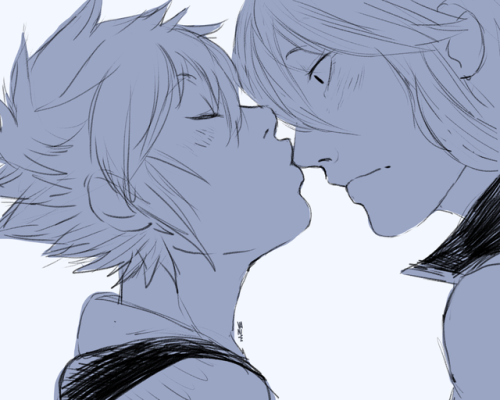 vani-e: ｎｏｓｅ “Riku get down…” height difference is my weakness 
