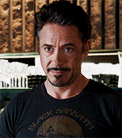 Tony Stark + Smiling Through The Movies