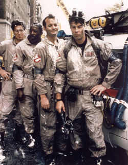 freemindfreebody:  vanityfair:  The Making of Ghostbusters.  From a potential lead who died of a drug overdose to a marshmallow man suit that went up in flames, Ghostbusters looked like anything but a slam-dunk when Columbia Pictures made it. How Dan