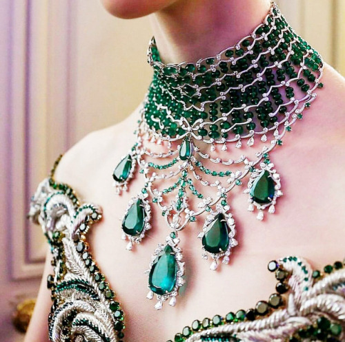 inkxlenses:Emerald and White Diamonds (Chopard Red Carpet Collection)