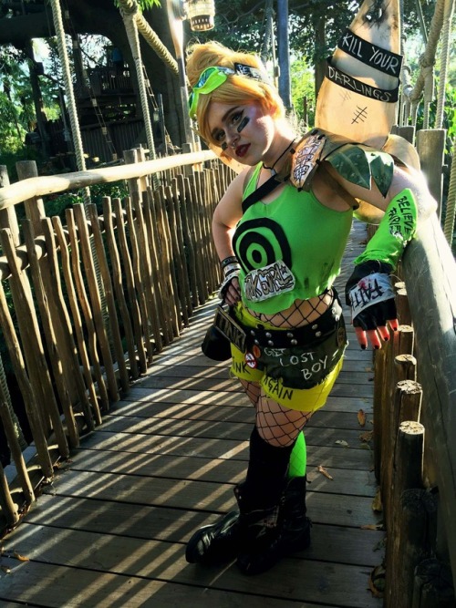 My Tink Girl cosplay - a crossover between Tinkerbell and Tank Girl! I designed this cosplay myself.
