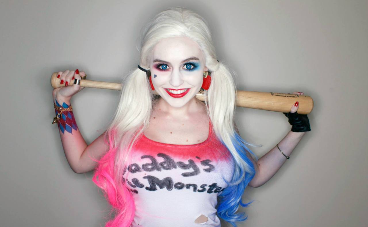 queens-of-cosplay:Suicide Squad Harley Quinn  Cosplayer:   Supermaryface    Makeup