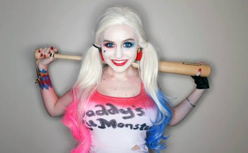 Porn queens-of-cosplay:  Suicide Squad Harley photos