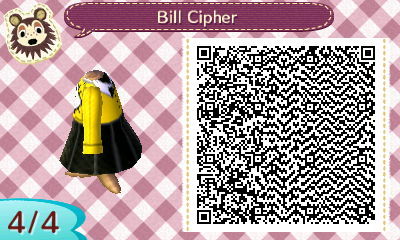pan-skeletonual:so i made a lil bill cipher dress hahahaha