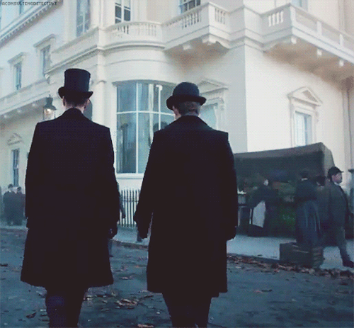 Gratuitous Sherlock GIFsThose gentlemen.