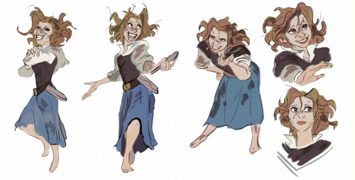 stringbing:The last unicorn explorations part 1My take on some of the Last Unicorn characters. So fa