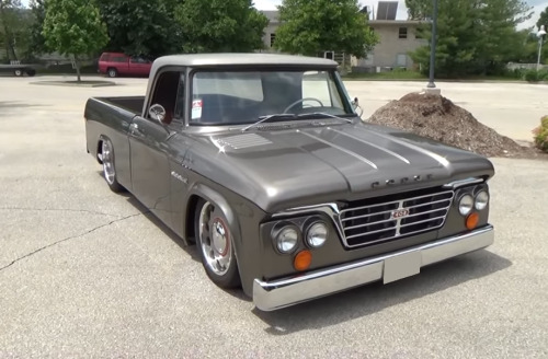 jacdurac:   Cool Mopar Trucks 1965 Dodge D100 Custom  