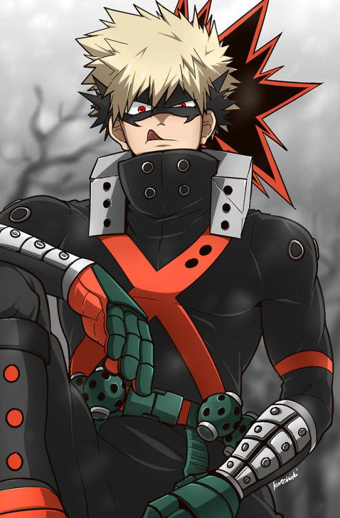 Bakugou got an upgrade! (but winter.) xD