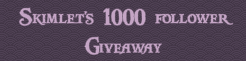 skimlet:Ahhh, thank you all for 1000 followers!!! I’m so thankful. So I decided to do a giveaway to 