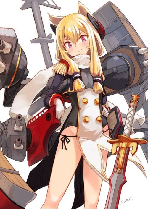 【二次・ZIP】たぬきさんことアズレン、ウォースパイトちゃんの可愛い画像まとめ100枚 | 桃色虹画像 -二次元萌え画像エロ画像まとめ-