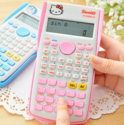 shop-cute:  Kawaii Scientific Calculator