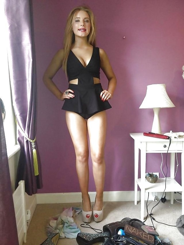 krissy4daddy:  Hope daddy likes my outfit for his company dinner.  I am sure he will