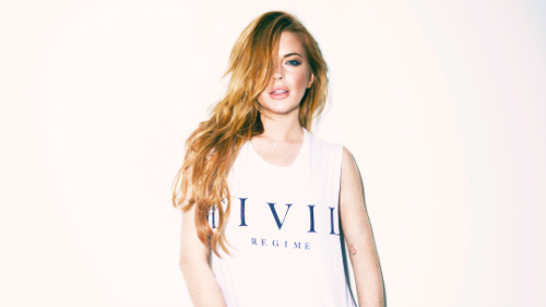everythinglindsaylohan:Lindsay Lohan photographed by Luis Trujillo for Civil Clothing, Winter 2014.
