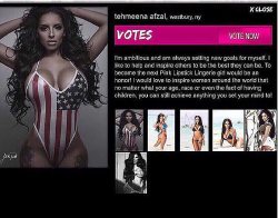 Can you guys please vote for me. It only