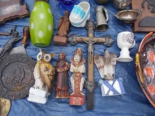  Some antiquities from flea market - Wroclaw, Poland (May 2022). 