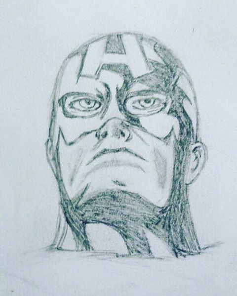 #teamcap #captainameri #marvel #sooza #draw