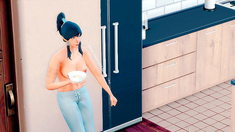 korrats4:    The Sims 4   When you can eat your chips topless, just because ❤ Follow