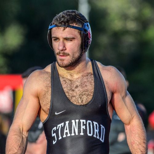 bigmusclestuds: Stanford wrestler Keaton Subjeck … one hot tight stud!