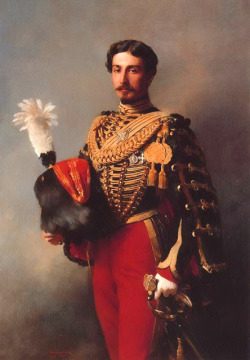 royaltyandpomp: THE MILITARY   Edouard Andre (1833-1894)  by  Winterhalter   