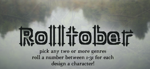 What will you roll?  A.I. werewolf? Cave dwelling lumberjack? Giant seagull? Sea serpent aristocrat?