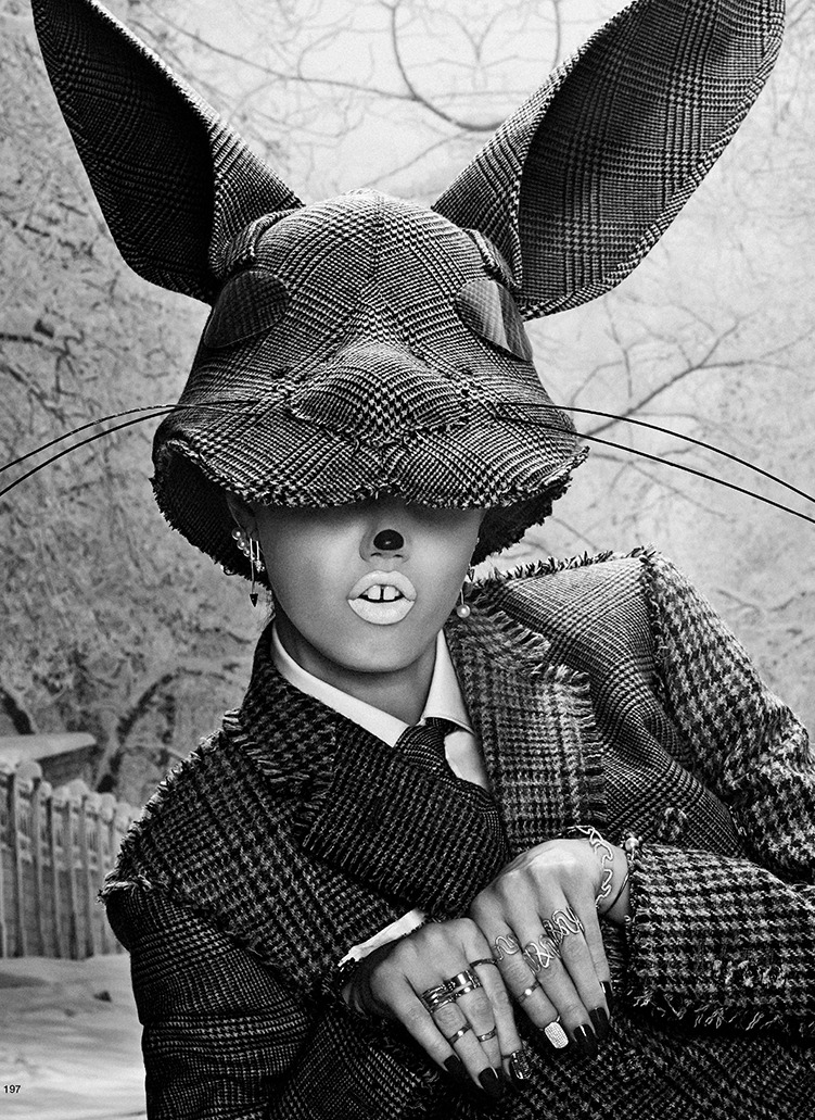 amy-ambrosio:  Lindsey Wixson in “The Imagination In Her Eyes” by Giampaolo Sgura