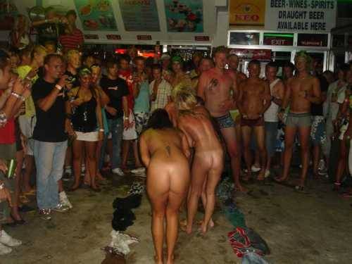humiliatedchicks:  Just some old school ENF in front of a crowd of people.  Its funny because they’re completely exposed and humiliated in front of a bunch of guys and girls for some kind of initiation it seems like.  Its only fair if girls are humiliated