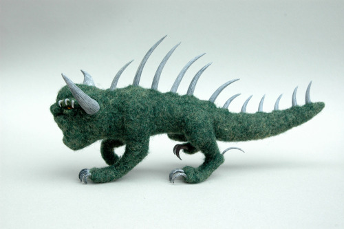 XXX stabwool:  This is a hodag that I made for photo
