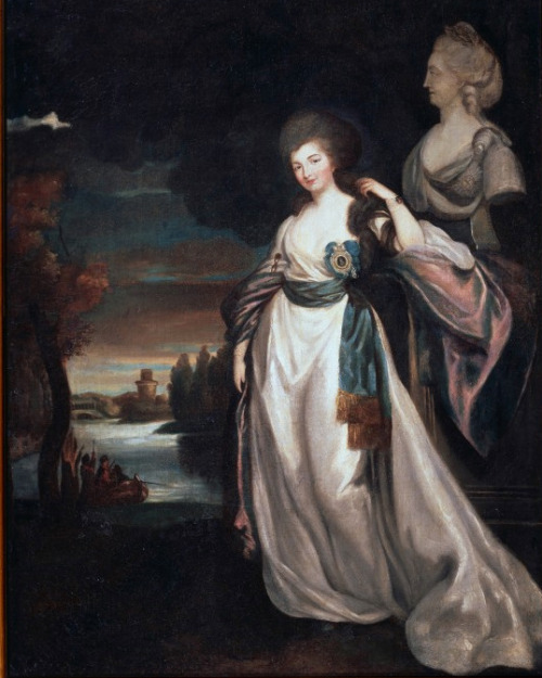 Aleksandra Branicka by Richard Brompton, 1781