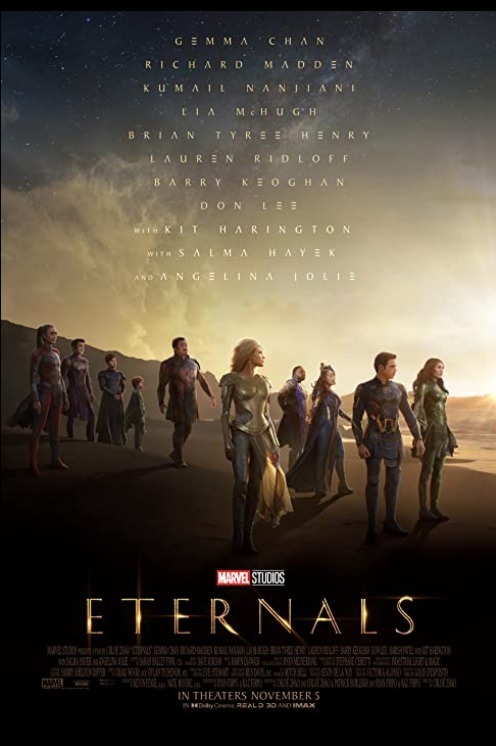 So we did finally go and see the Eternals this past Tuesday and yup they did have in theater mearch 