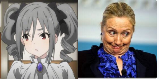 keiayamine:  #デレマスの画像を送るとそれに近いヒラリークリントンの画像が送られてくる
