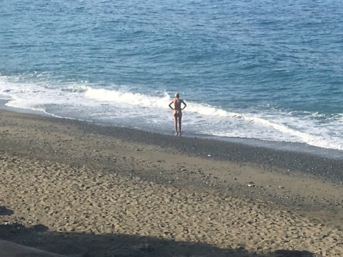 May 2018 - morning dips at Lentas/Dytiko beach