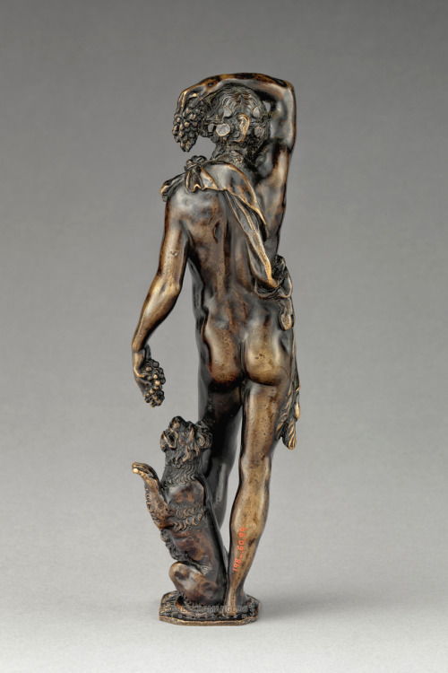 dionysosandbacchus: Bacchus and a Panther Italian; 16th–17th century Bronze The Metropolitan M