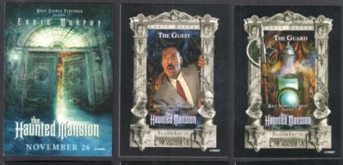 disneyshauntedmansion - Promotional trading cards for The Haunted...