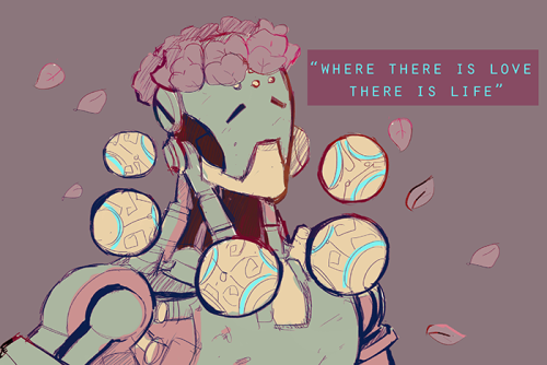 moonlightthewolf:yolk-eggi dont play over watch but zenyatta is my life and i need him with flowers.