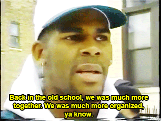 R. Kelly talking about the violence in Chicago and lack of unity within the African American communi