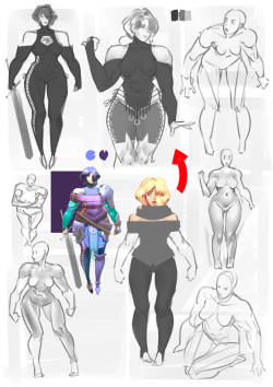 Legacy-Game:  Just A Few More Pieces Of Concept Art To Do On Her And She’ll Be