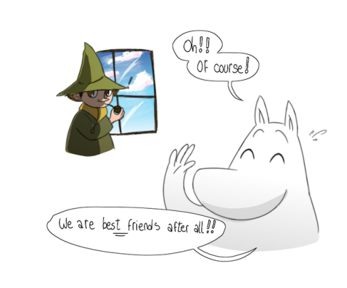 moomin-boom: what do you mean snufkin looks different in every panel *nervous sweating* 12 hours of 