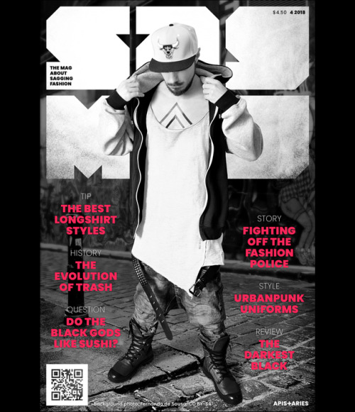 apis-aries: SAGMAG: THE MAG ABOUT SAGGING FASHION This is a cover design based on a fashion magazine