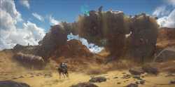 Desert Colossus by moonworker1 