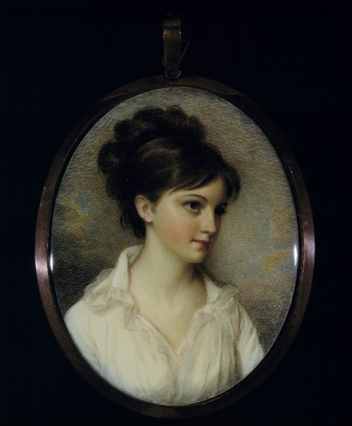 thevictorianduchess: Eliza Izard (Mrs. Thomas Pinckney, Jr.) Edward Greene Malbone Watercolor on ivo