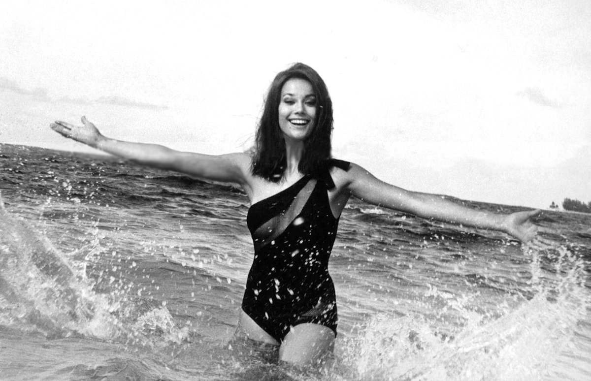 cheechmonger:
“ Claudine Auger in a promo pic for the film “Thunderball.” ”