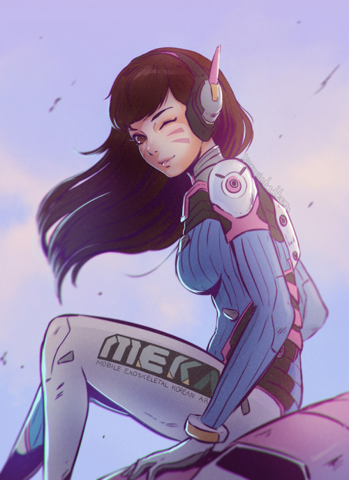 koyoriin:  http://www.pixiv.net/member.php?id=12576068http://instagram.com/koyori_n As per suggestion, drawing of D.Va! (I also have drawings of Tracer and Mercy in my archive, but they’re pretty dated now…) 