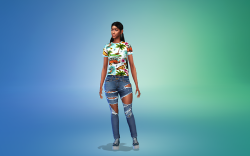 qdogsims: Just another sim i made wanted to try the height sliders of a teenage for a preteen by @re