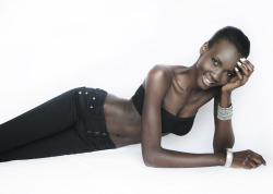 crystal-black-babes:  Tricia Akello - Skinny