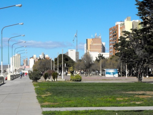 Malecón en invierno, Puerto Madryn, Chubut, 2008.