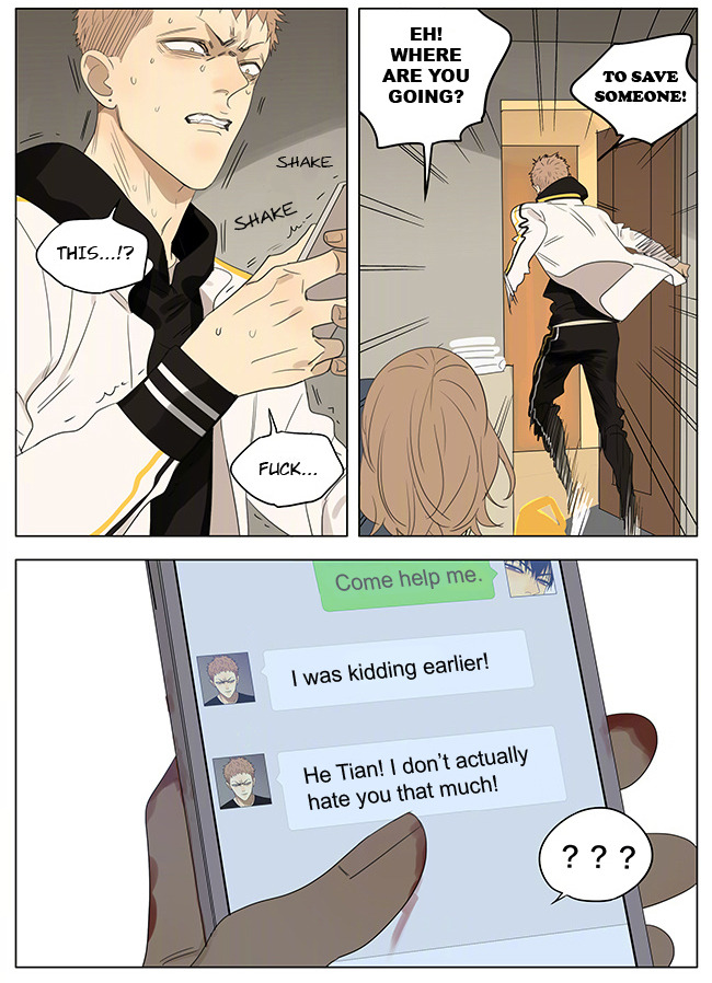 Old Xian update of [19 Days] translated by Yaoi-BLCD. Join us on the yaoi-blcd scanlation