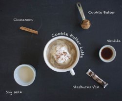 veganinspo:  Cookie Butter Latte