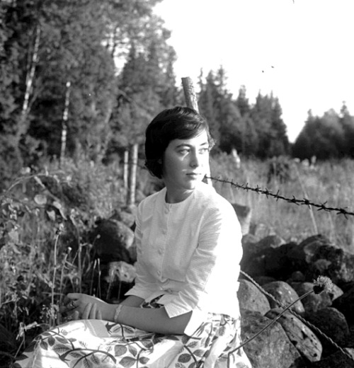 vintage-sweden:Unknown woman, Sweden.