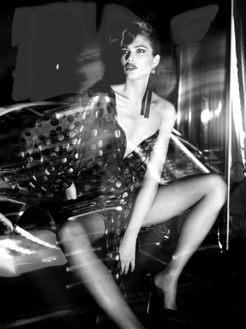 le-monde-sans-couleur: Valentina Sampaio for Vogue Paris, March 2017Ph. by Mert &amp; Marcus